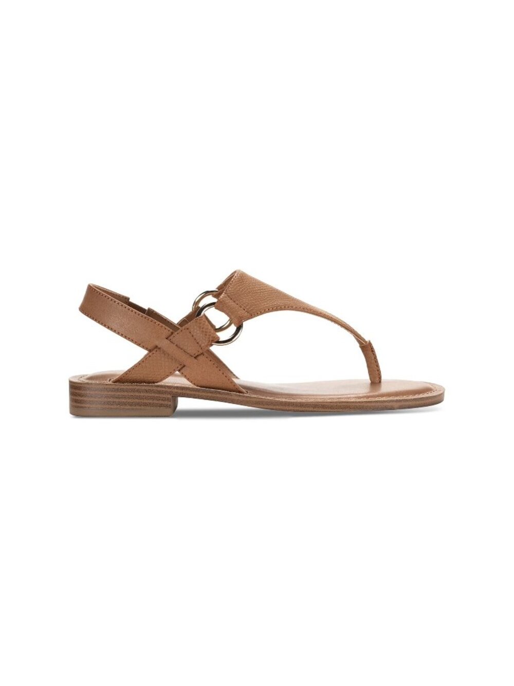 STYLE & COMPANY Women Snake Blairee Round Toe Slingback Sandal Beige Size 8M NIB